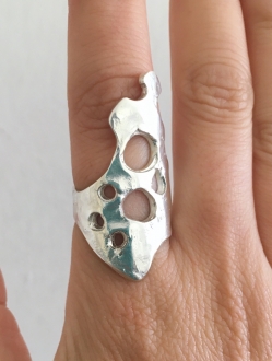 Anillo Orgánico Plata