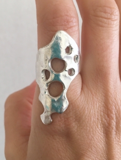 Anillo Orgánico Plata