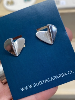 Mini Corazón Plata